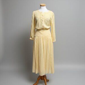 Joie chamomile yellow blouse and skirt, Sizes XS & 6, NEW WITH TAGS!